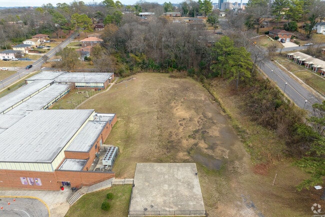 Malachi Wilkerson Middle School has room for kids to run and play.