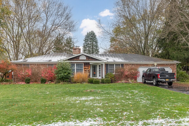 A ranch-style home on Kevington Place in Boston, NY.