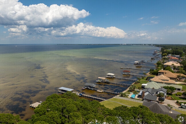 Miramar Beach is one of the cities located around Choctawhatchee Bay in the Florida Panhandle.