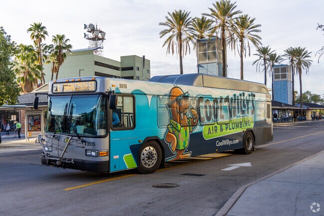 Sun Tran busses run from Downtown Tucson to Rosemont West and everywhere in between!
