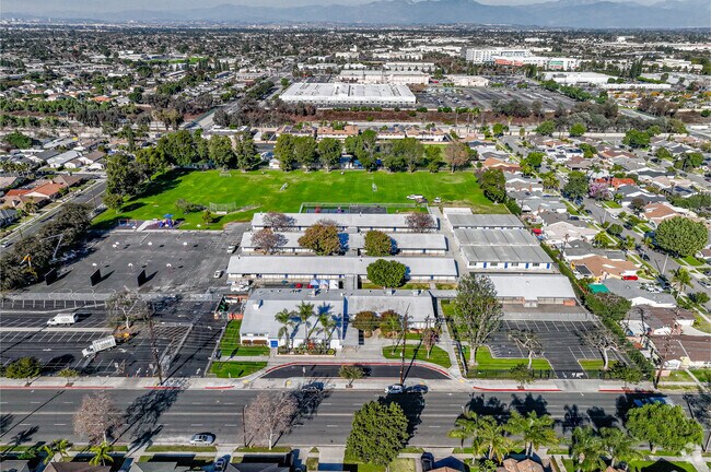 Aerial view of Carpenter Elementary School