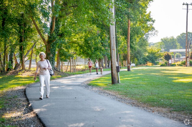 Hickory is a city filled with parks and natural beauty including nearby areas like Ridgeview.