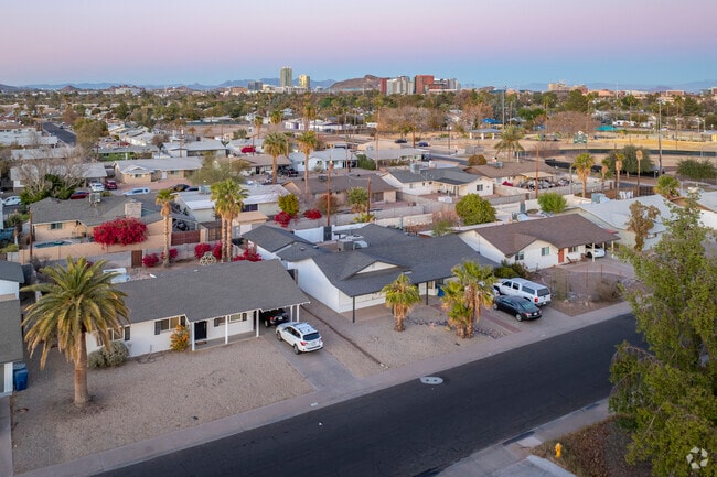 Ranch homes in Marilyn Ann have sizable back yards that families will enjoy.