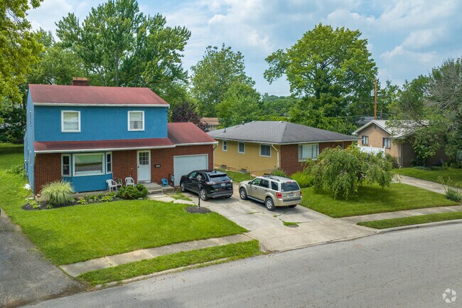 Colorful homes can be found in Salem Village.