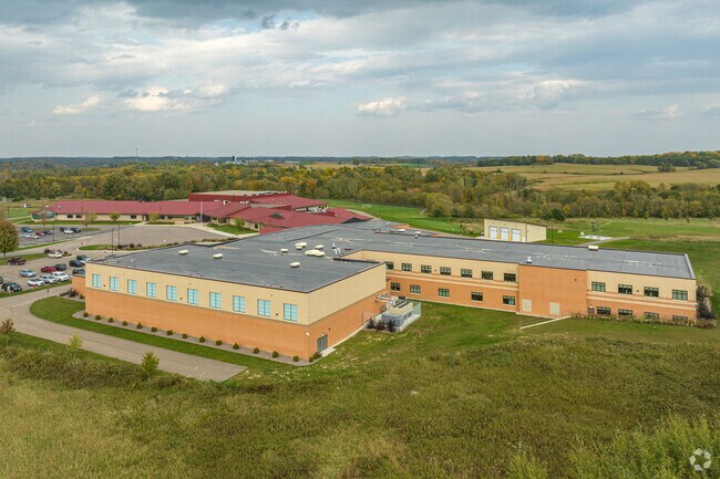 Spring Valley Elementary is a large building housing grades K-12.