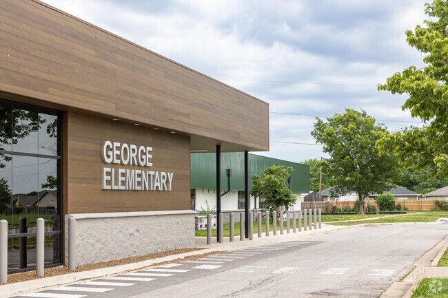 George Elementary School has 623 students in pre-kindergarten through fifth grade.