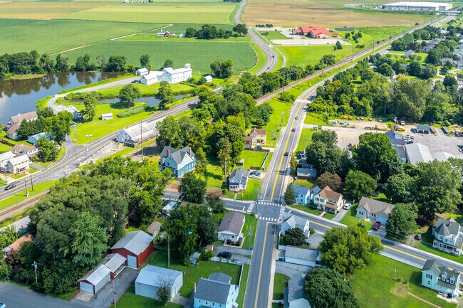 A peaceful patch of Wyoming, Delaware with several single family style home options.