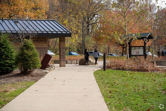 The Gore Metropark in Broad is a great place to hike along the river.