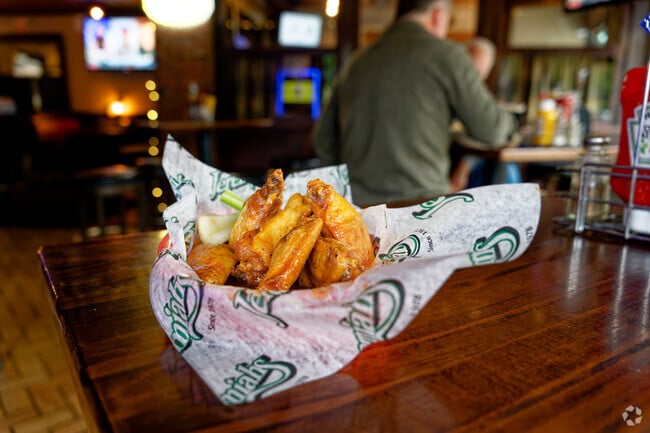 The Bee Sting Wings at Jeremiah's Tavern are a popular menu item.
