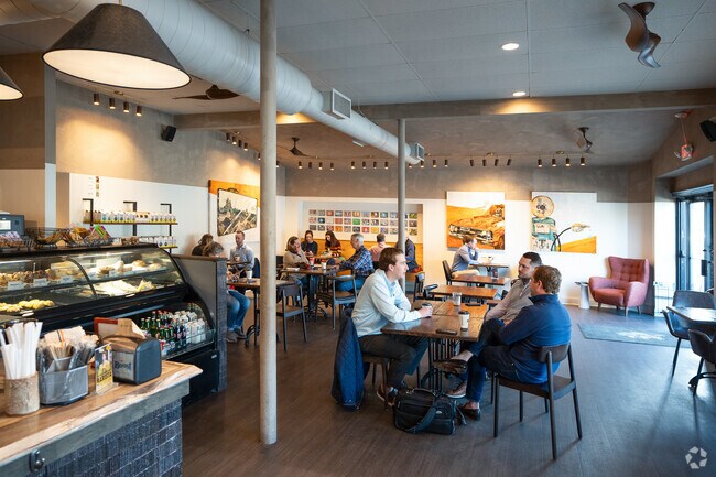 Heine Bros. Coffee is located just up the road from Brownsboro Village.