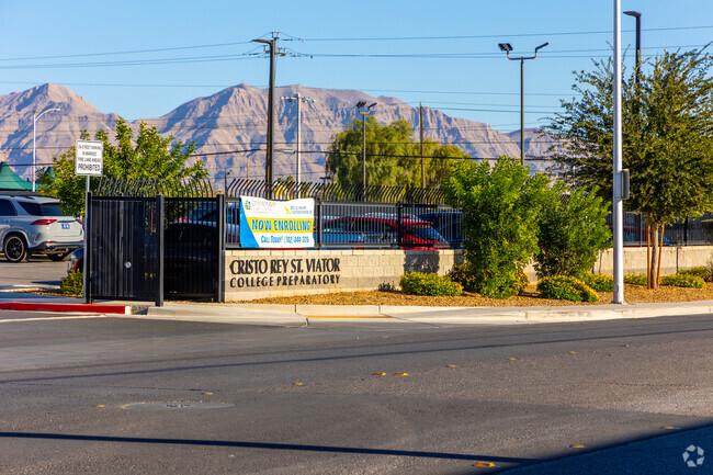 Cristo Rey St. Viator College Preparatory High School provides a faith-based education.