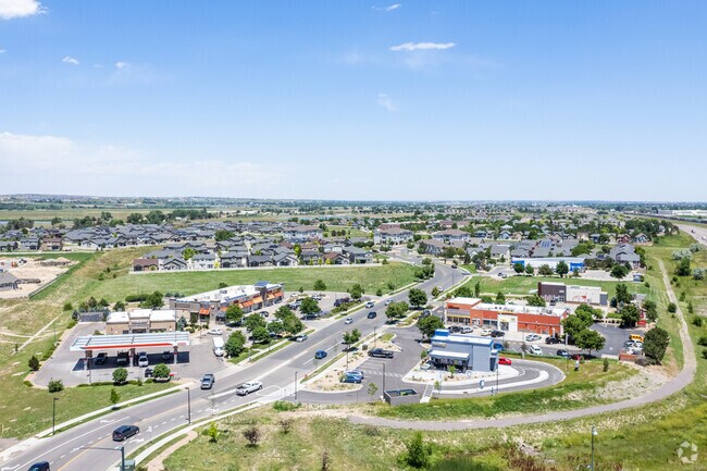 Belle Creek residents enjoy easy access to restaurants and coffee shops.