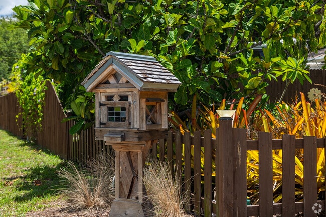 Decorative and elaborate mailboxes are one feature Southgate residents show off.