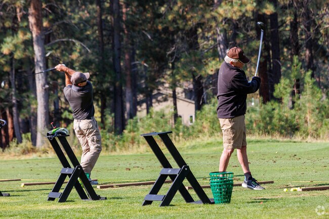Widgi Creek Golf Club is a great golf course in the woods at Seventh Mountain.