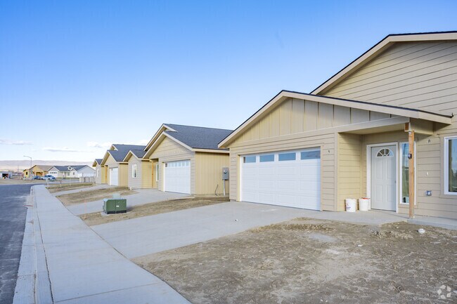 The new affordable homes on Lynn Street in Sunnyside are built by Yakima's Habitat for Humanity.