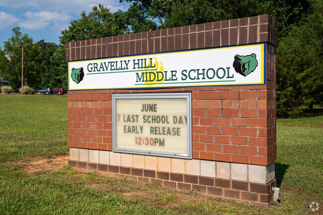 Gravelly Hill Middle located in Efland, North Carolina.