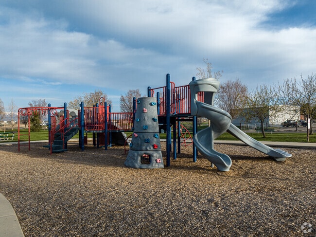The 700 North Rock Climbing Playground's play system.