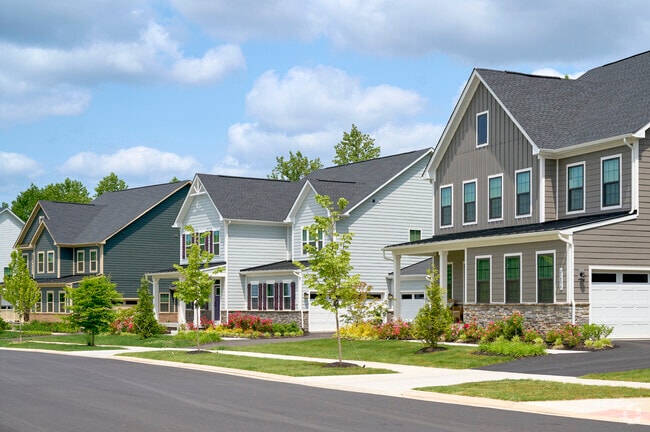 Willowsford residents enjoy peaceful strolls along the community’s paved sidewalks.