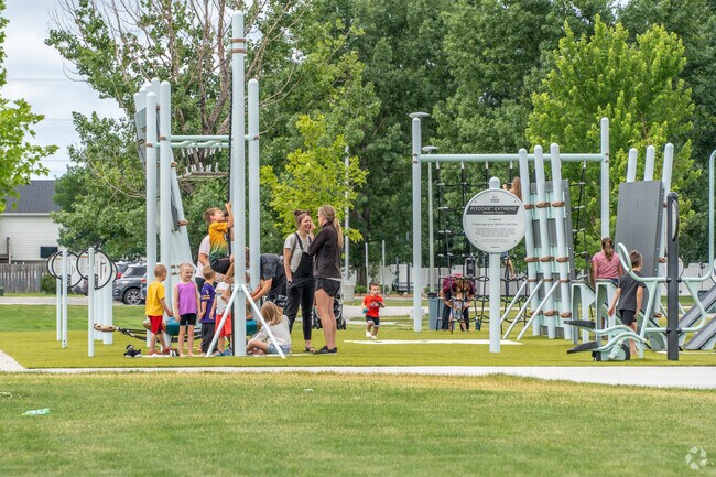 Maplewood Park provides a vibrant space for community gatherings in West Fargo.