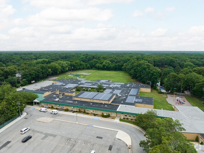 Brookhaven Elementary School is located off Fireplace Neck Road in Brookhaven, NY.