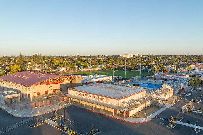 Lodi High School has around 2000 students.