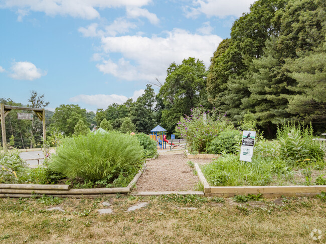 Children can learn about nature at Mantua Elementary's habitat area in Fairfax.