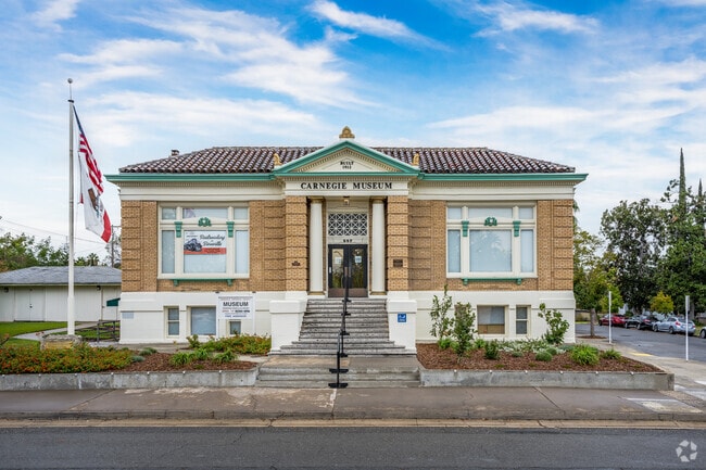 The Carnegie Museum was built in 1912 and is home of the Roseville Historic Society.