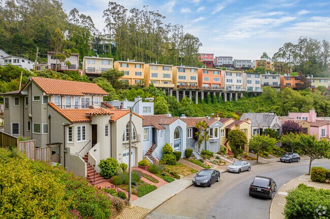 Layered homes and the variety in architecture make up the allure of Miraloma Park in SF.
