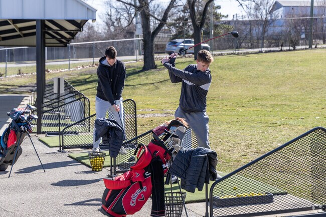 Avon Fields Golf Course provides instruction and a driving range a short drive from Golf Manor.