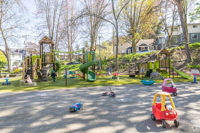 Frazier Park is a popular park for younger residents in the area.