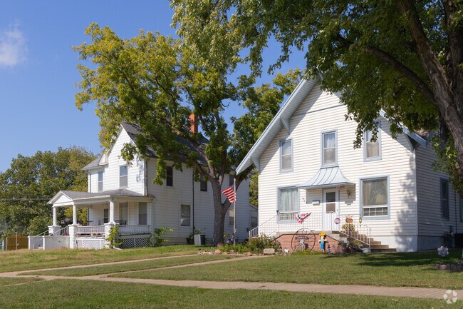 Larger historic homes on bigger lots are priced around $500,000.