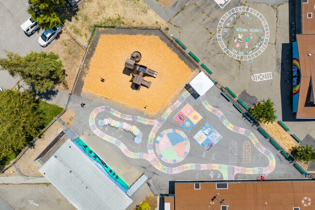 STEAM at Ryan Elementary playground in Hidden Glen, San Jose, California.