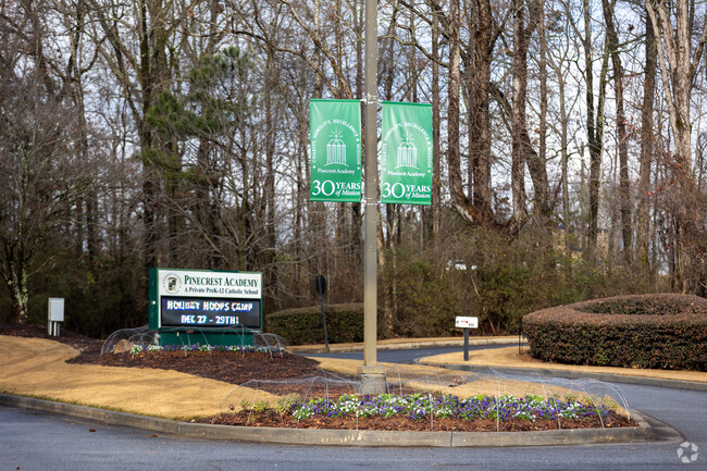 Pinecrest Academy services Pre-K to 12th Grade.