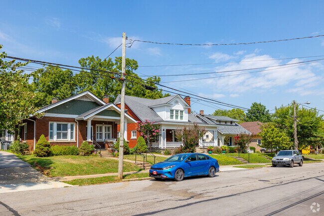 You'll find a wide variety of home styles in the Aylesford Place neighborhood.