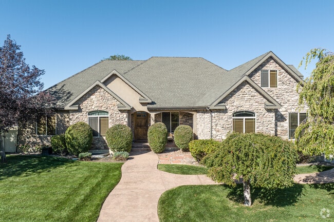 Well-maintained rambler homes are located in Springville.