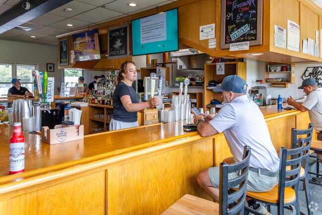 Savor drinks and golf with friends at Swansea Country Club in North Swansea, MA.