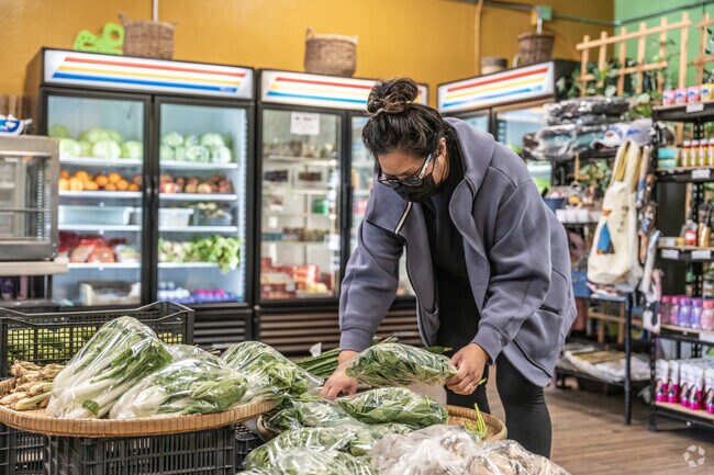 At Aborn Oriental Market, you can find asian greens, spices, and more.