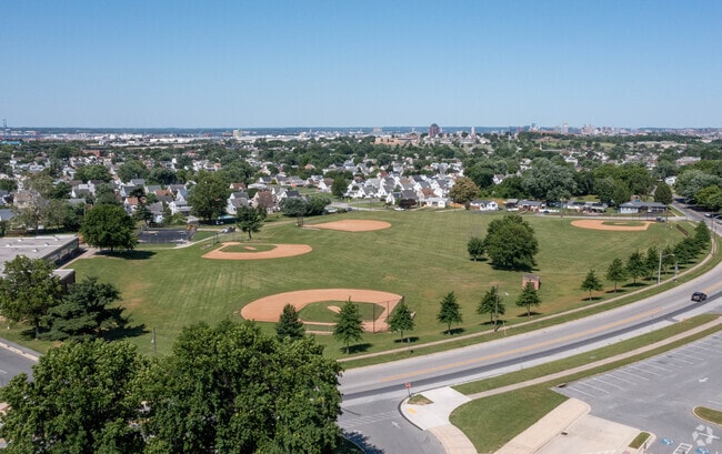 Norwood Elementary School also has a softball field across from the baseball field.