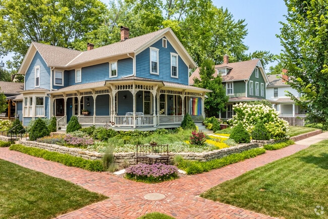 Old West Lawrence is know for its vintage homes.