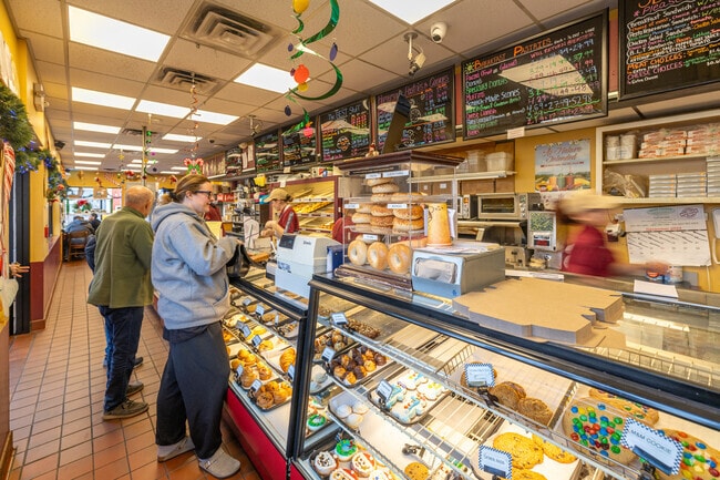 Coffee Time Bake Shop is a popular neighborhood favorite for baked goods.