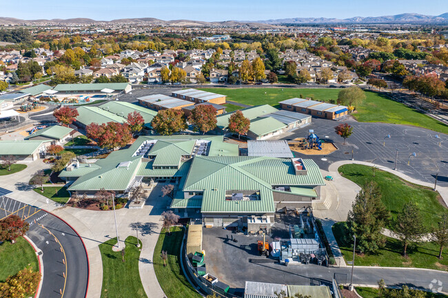 Soaring above James Dougherty Elementary School, where learning takes flight.