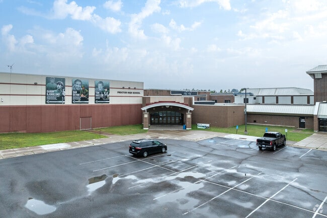 Proctor Senior High School has a great athletics program.