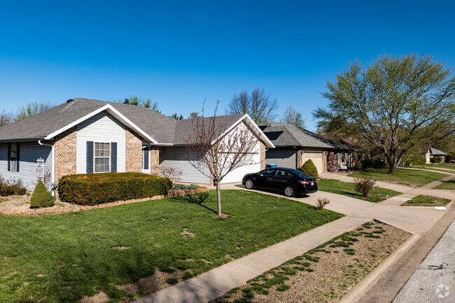 Newer homes are arranged in a couple of developments inside Sherwood.