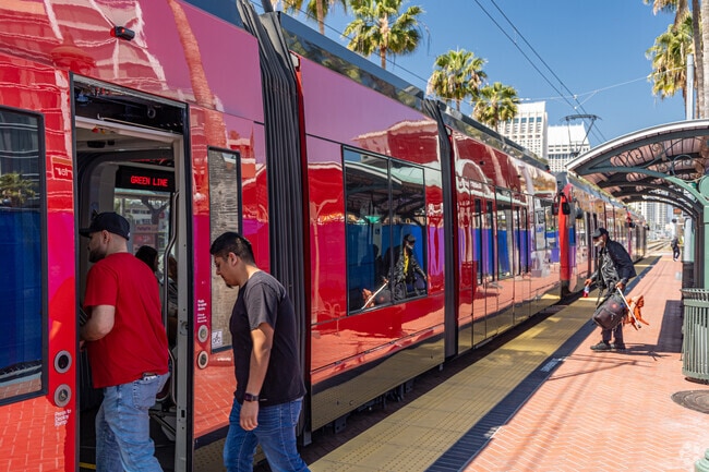 East Villagers can access all of the city’s trolley lines at 12th and Imperial transit hub.