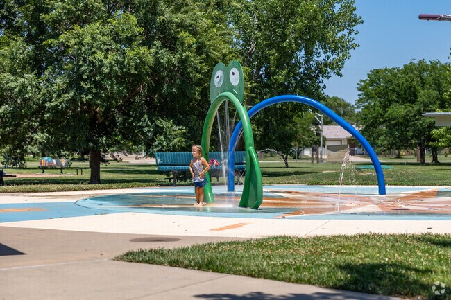 Cool off during the hot summer days at Osage Park near Southwest Wichita.