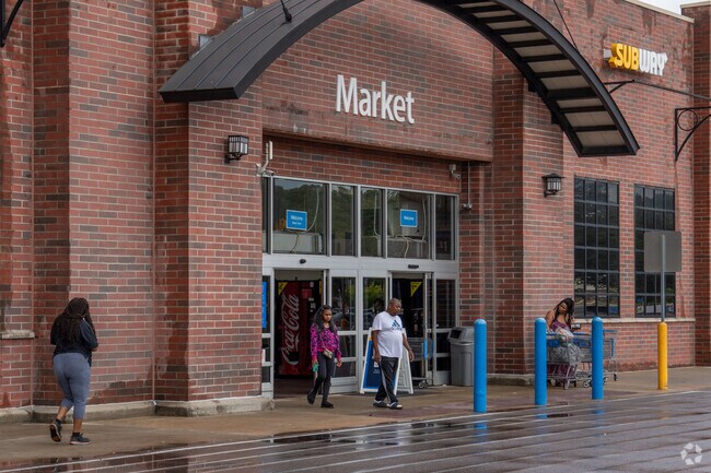 Shop at the Walmart near Oak Ridge Park.