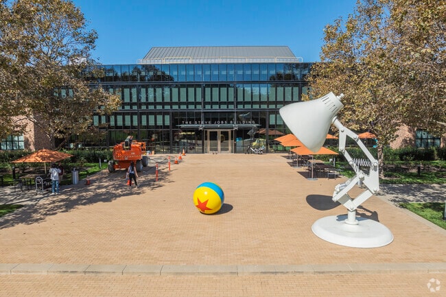 Emeryville North is home to Pixar, the famous 3D animation movie producer.