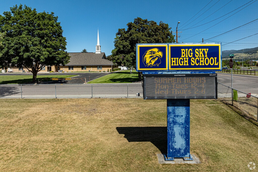 Big Sky High School is used to fresh air and clear blue skies.