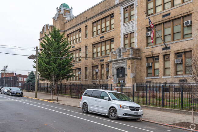 P.S. 23 is a large school in reference to the size of the building and its student body.