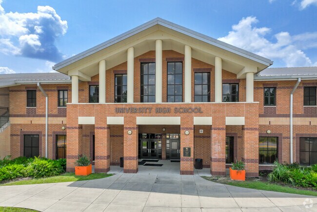 University High School is a Volusia County public high school near Glen Abbey.